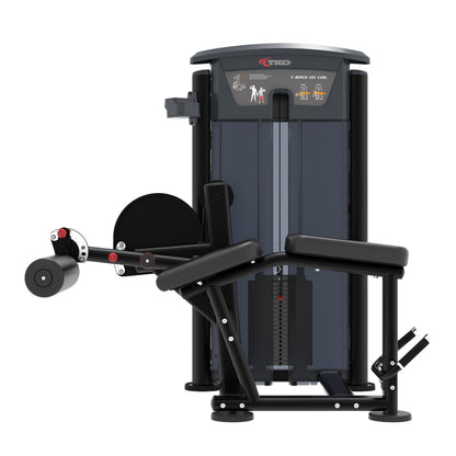 TKO 7013-G2 Signature Series Prone Leg Curl on white background side view