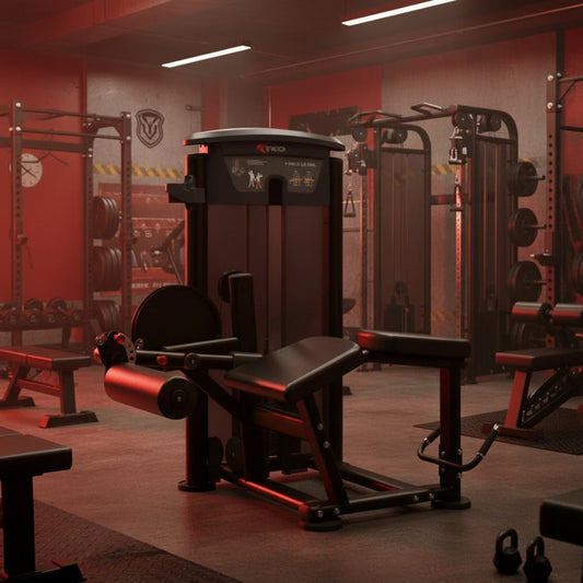 TKO 7013-G2 Signature Series Prone Leg Curl in gym