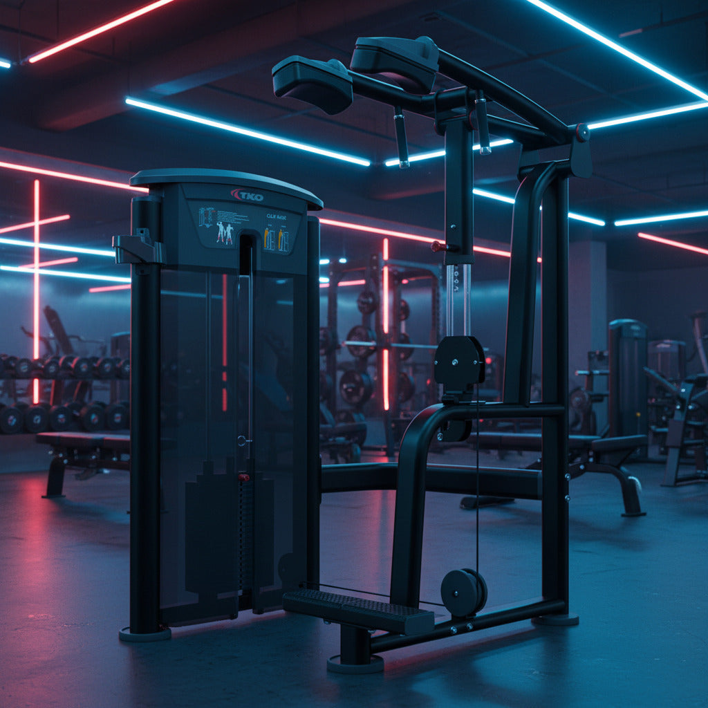 TKO 7014-G2 Signature Series Standing Calf Raise in gym