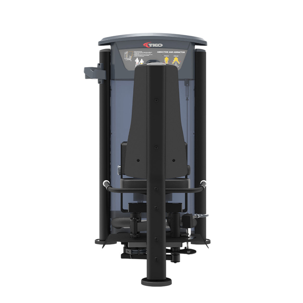 TKO 7015-G2 Signature Series Hip Abduction / Adduction on white background rear view