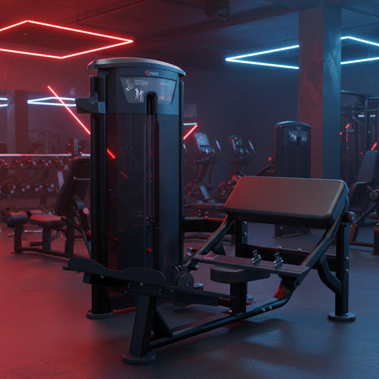 TKO 7017-G2 Signature Series Seated Hip Thrust in gym