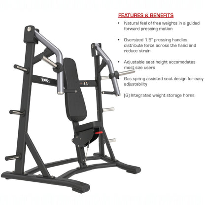TKO 701IP Signature Series Unilateral Converging Incline Press features