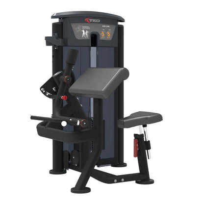 TKO 7020-G2 Signature Series Bicep Curl on white background