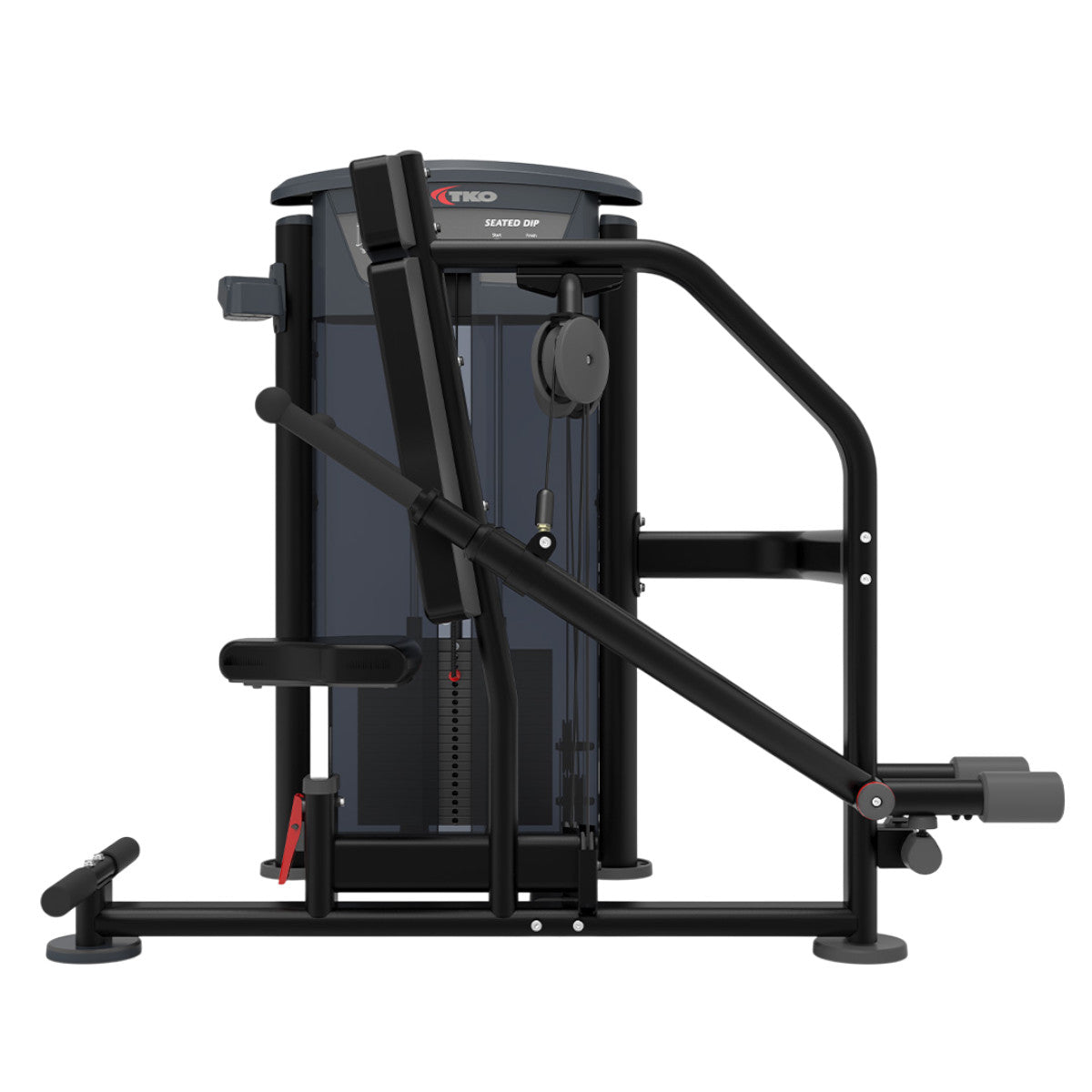 TKO 7021-G2 Signature Series Tricep Press Down on white background side view