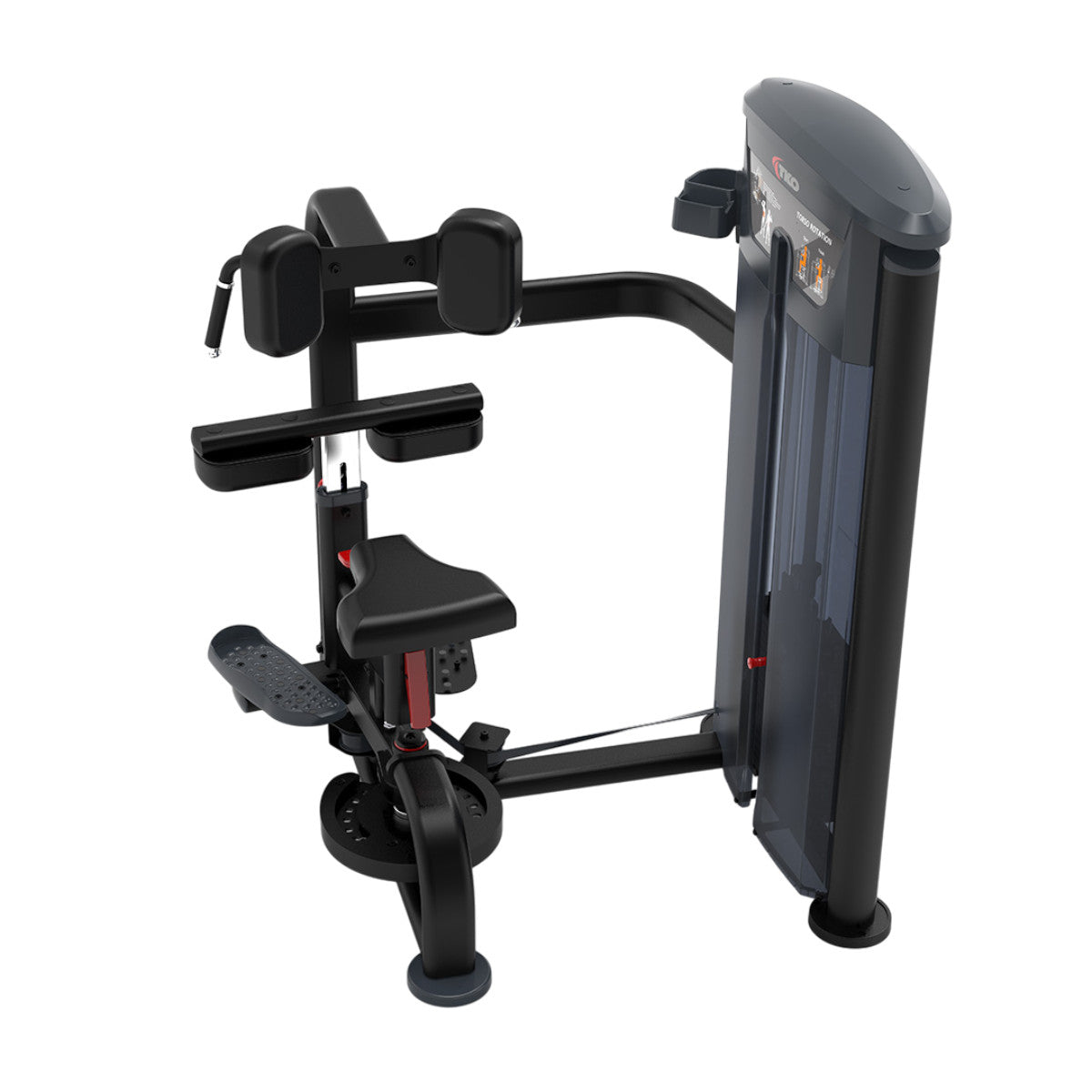TKO 7025-G2 Signature Series Torso Rotation on white background rear side view