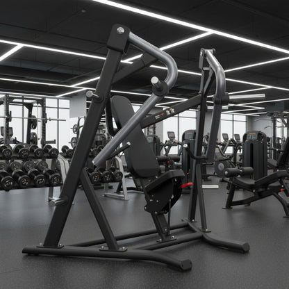 TKO 702DP Signature Series Unilateral Converging Decline Press in gym