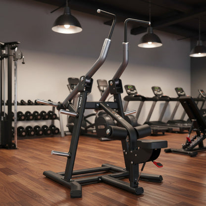 TKO 703PD Signature Unilateral Diverging Lat Pull Down in gym