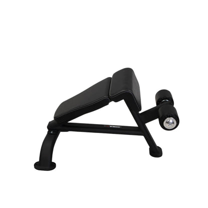 TKO 7043-G2 Signature Abdominal Crunch Bench side view on white background