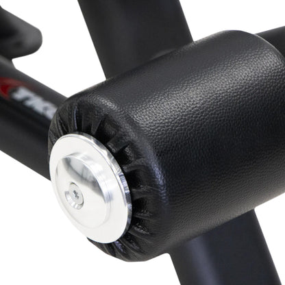 TKO 7043-G2 Signature Abdominal Crunch Bench rollers on white background