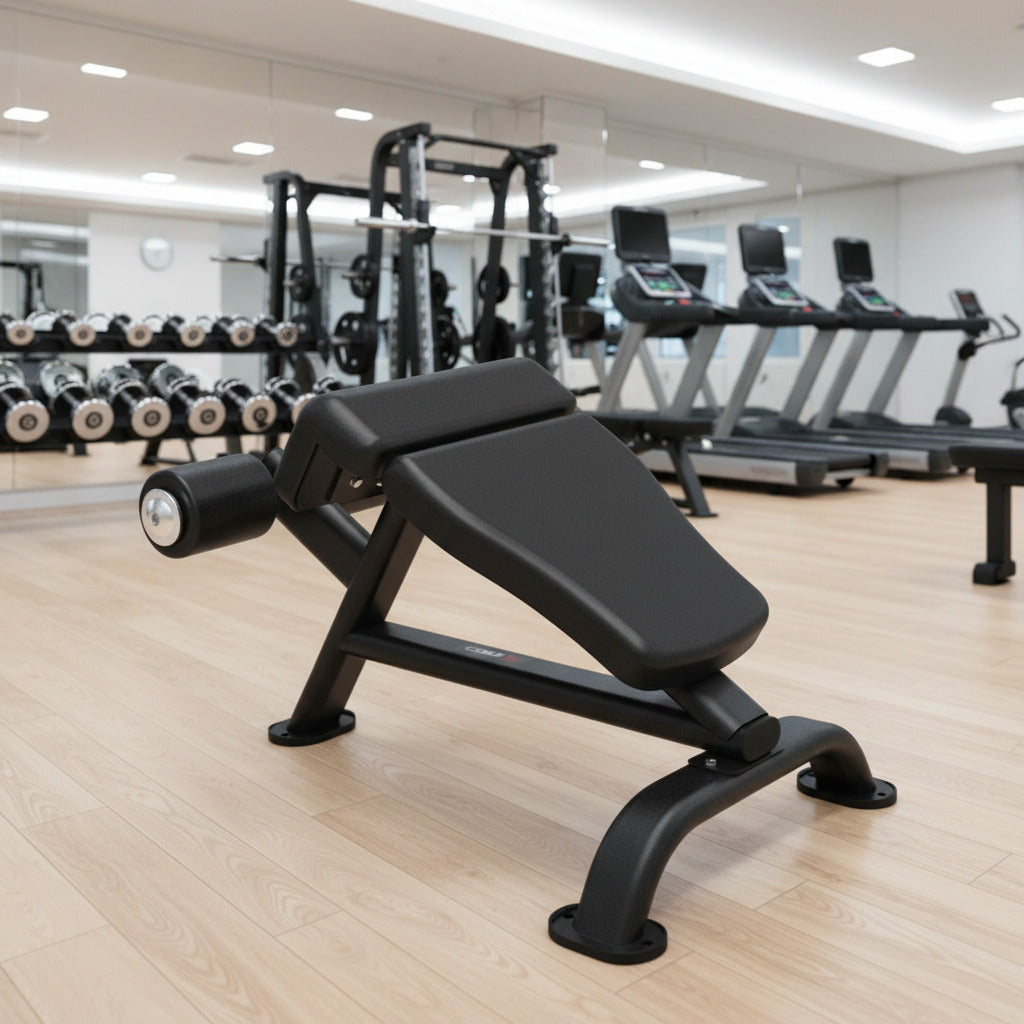 TKO 7043-G2 Signature Abdominal Crunch Bench in gym