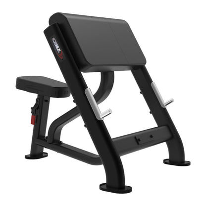 TKO 7044-G2 Signature Preacher Curl Bench on white background
