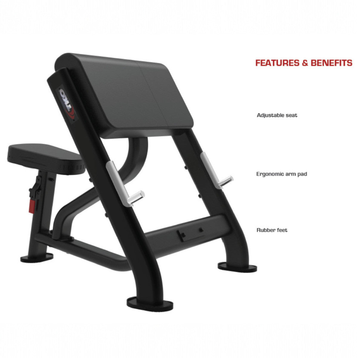 TKO 7044-G2 Signature Preacher Curl Bench info