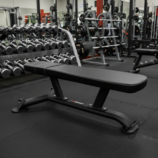 TKO 7046-G2 Signature Flat Bench in gym