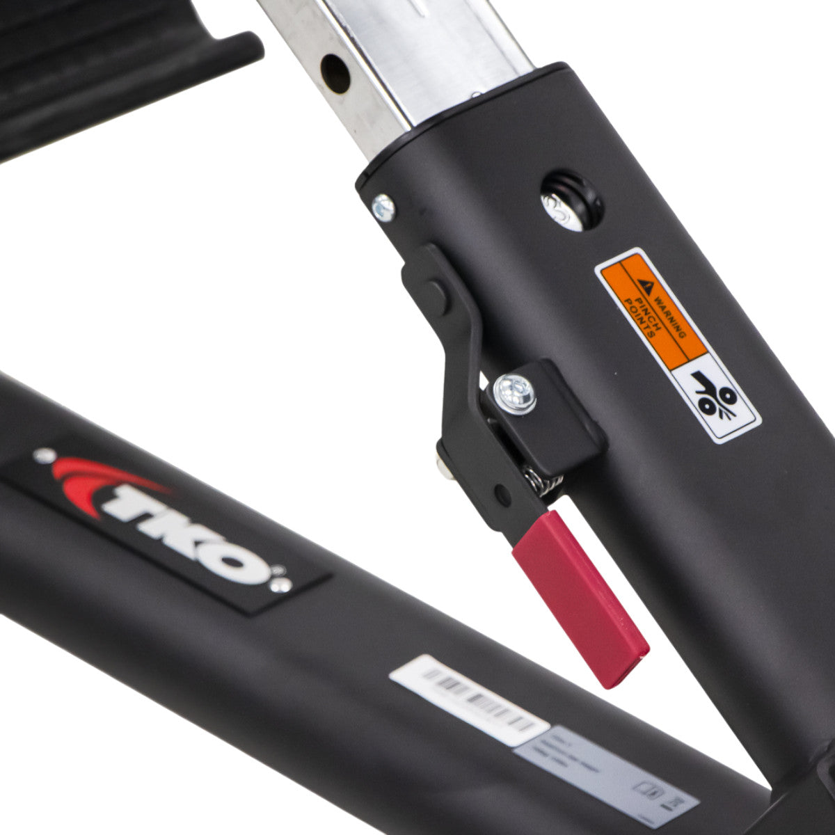 TKO 7048-G2 Signature Multi Hyperextension adjustment on white background