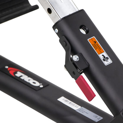 TKO 7048-G2 Signature Multi Hyperextension adjustment on white background