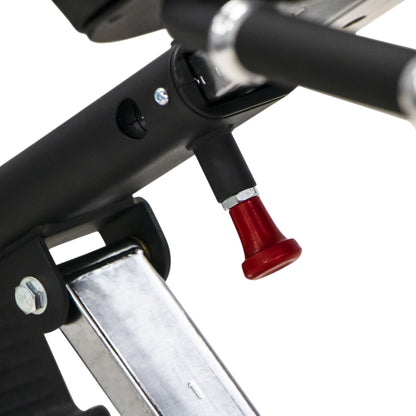 TKO 7048-G2 Signature Multi Hyperextension adjustment on white background