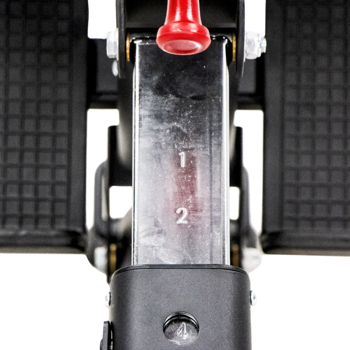 TKO 7048-G2 Signature Multi Hyperextension adjustment on white background
