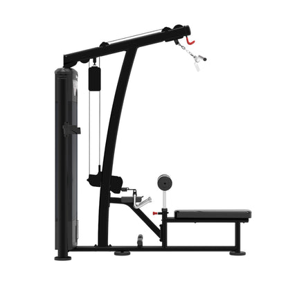 TKO 7061-G2 Signature Series Lat Pulldown / Vertical Row on white background side view