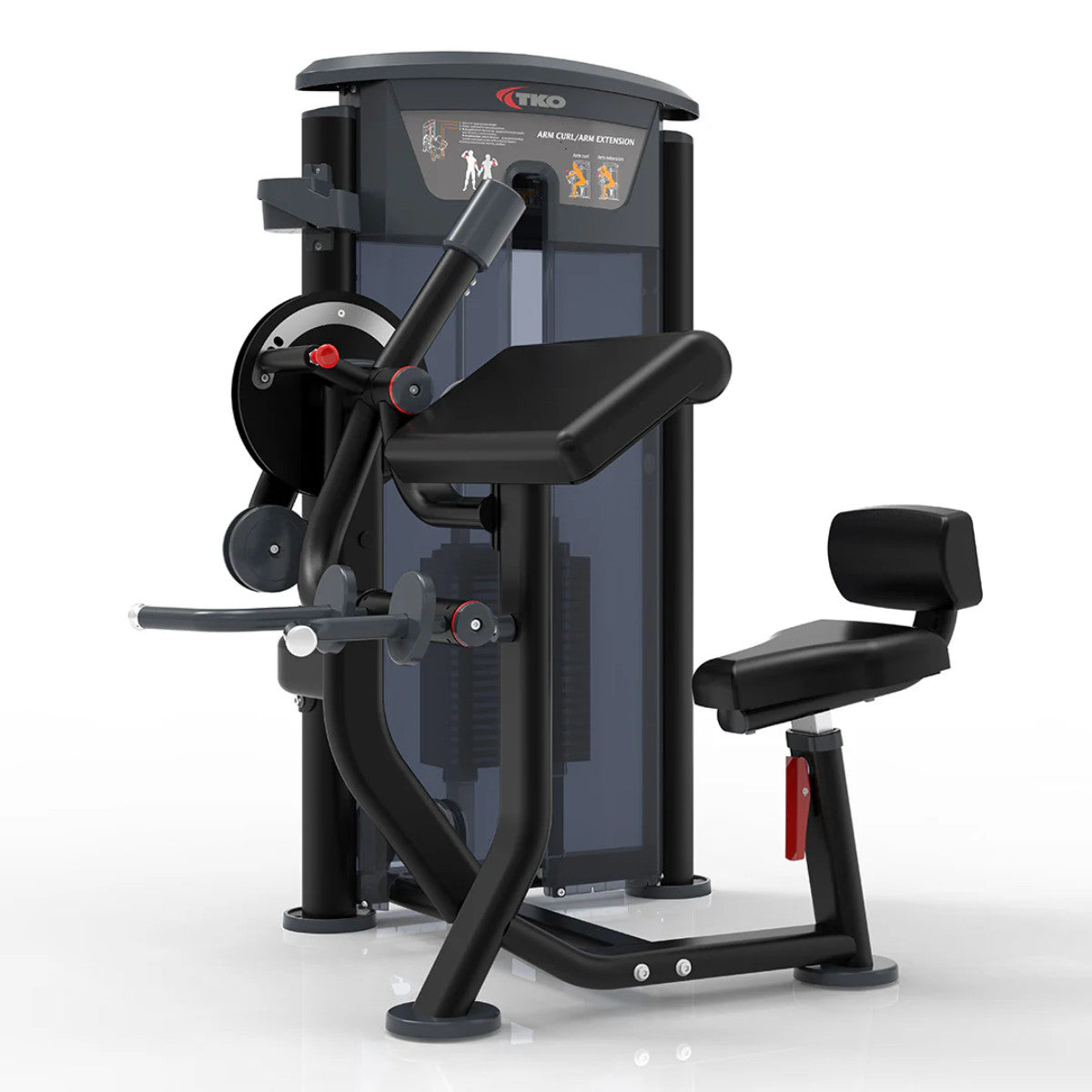 TKO 7063-G2 Signature Series Bicep Curl/Tricep Extension on white background