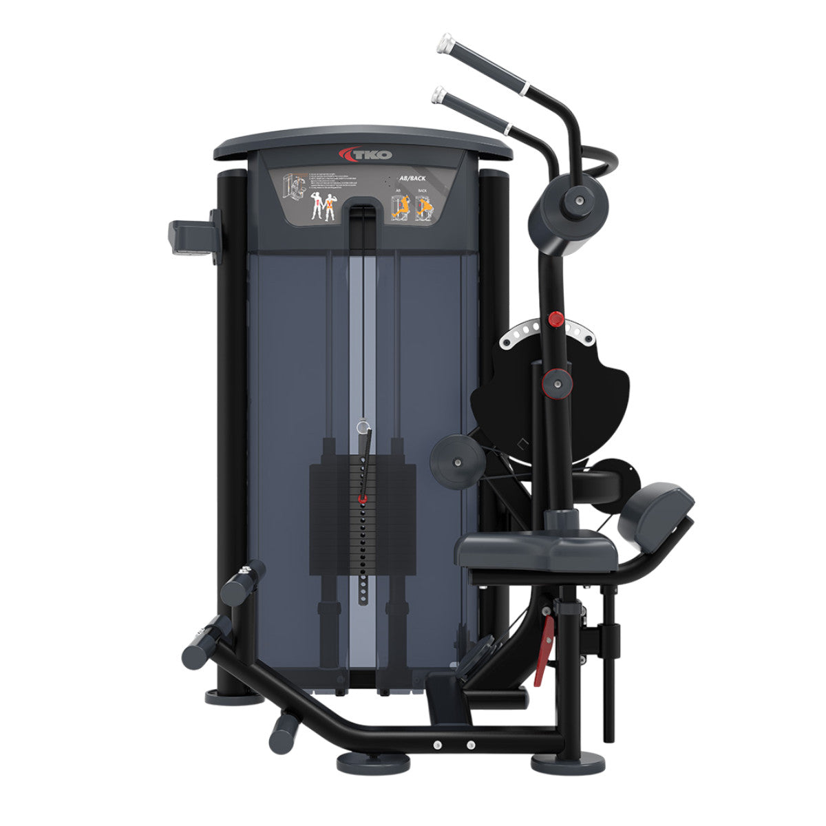 TKO 7064-G2 Signature Series Abdominal / Back Extension on white background side view