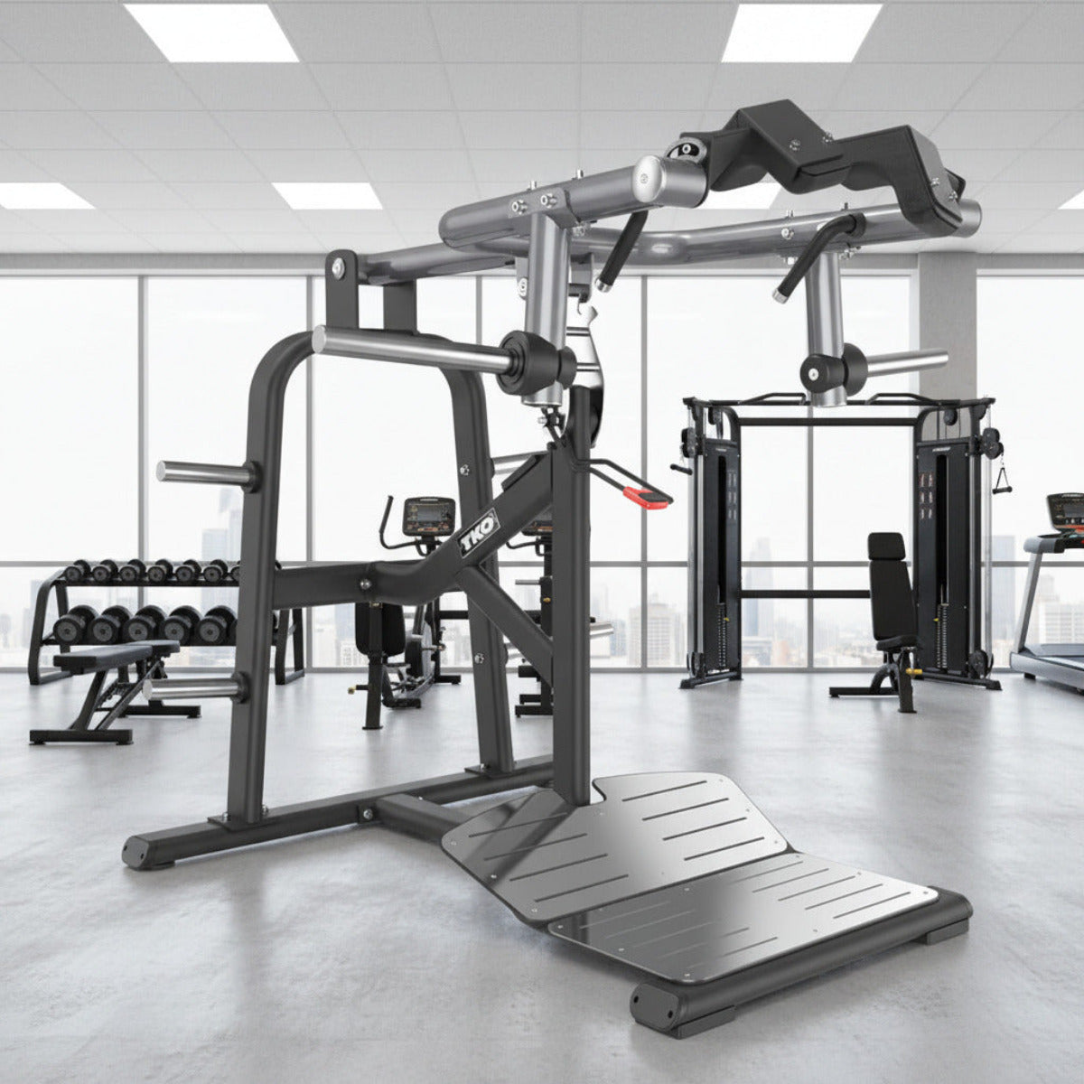 TKO 711SM Signature Squat Machine in gym
