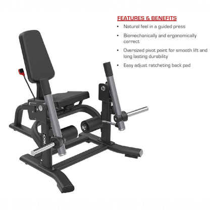 TKO 719LE Signature Plate Loaded Unilateral Leg Extension specs