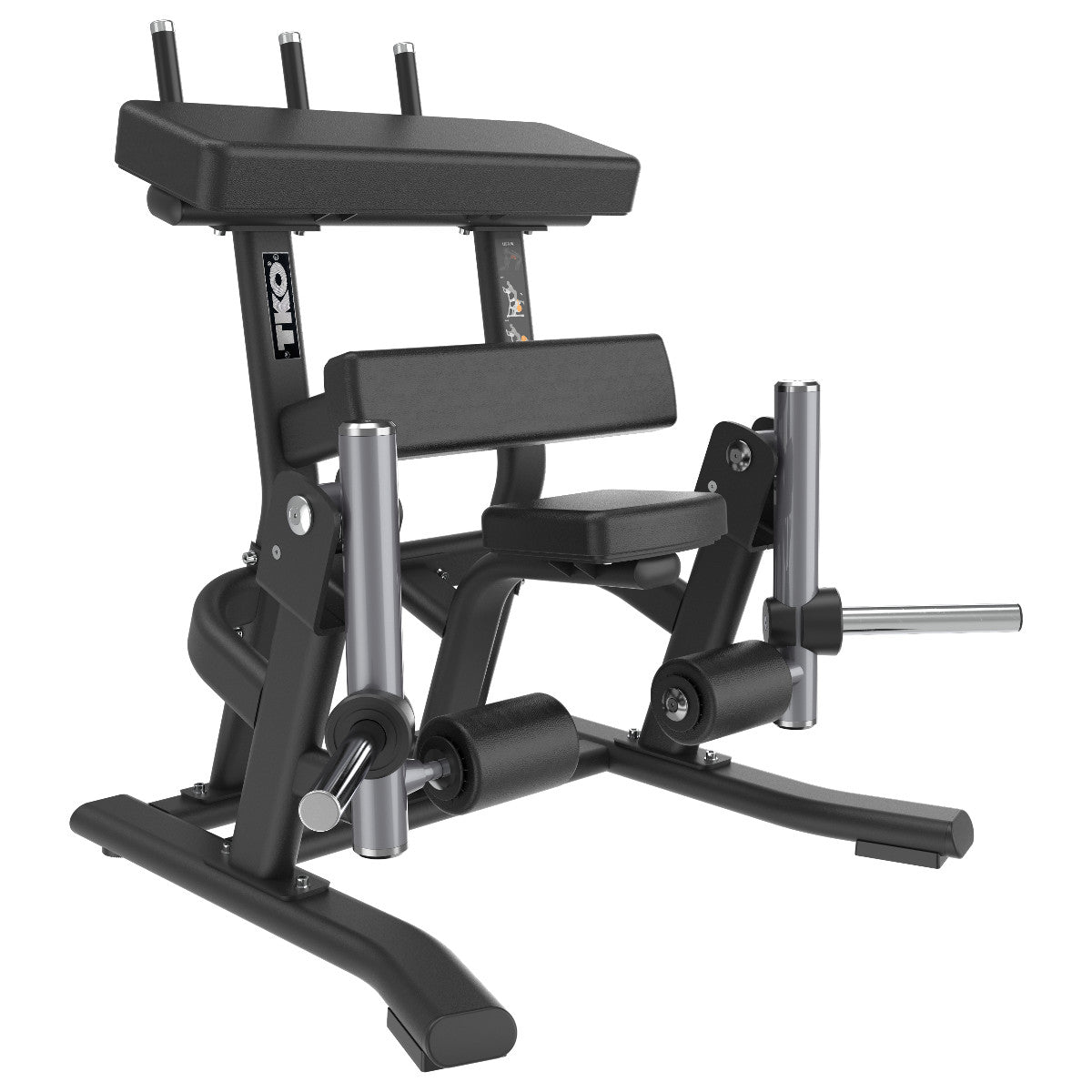 TKO 720LC Signature Plate Loaded Unilateral Leg Curl on white background