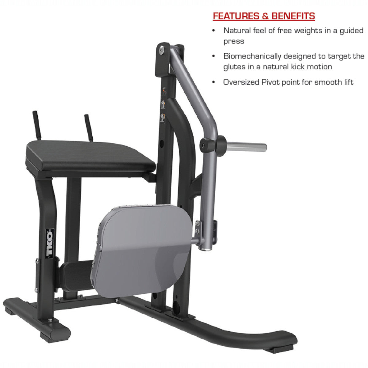 TKO 721RK Signature Plate Loaded Rear Kick specs