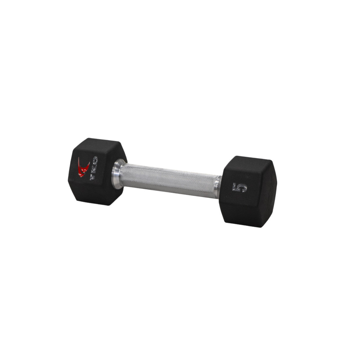 TKO 816TXU 5 lb dumbbell shown on white background.
