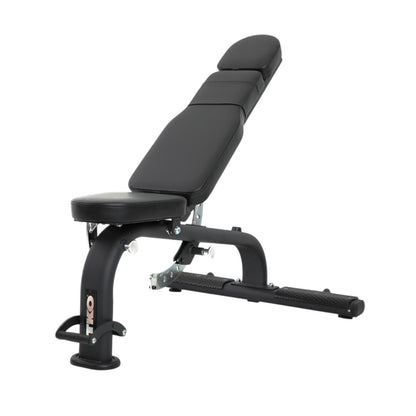 TKO 824FID-BK Signature FID Bench on white background