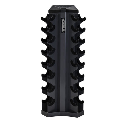 TKO 826VDR8-SM 8 Pair Vertical Dumbbell Rack on white background
