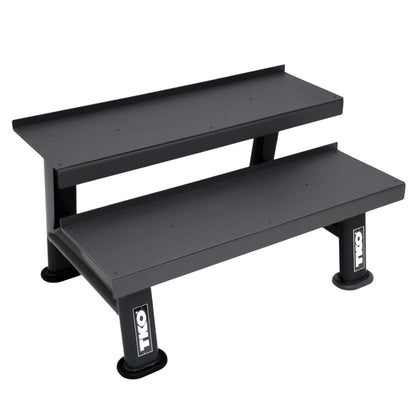 TKO 859KR-BK rack on white background angle