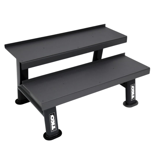 TKO 859KR-BK rack on white background angle