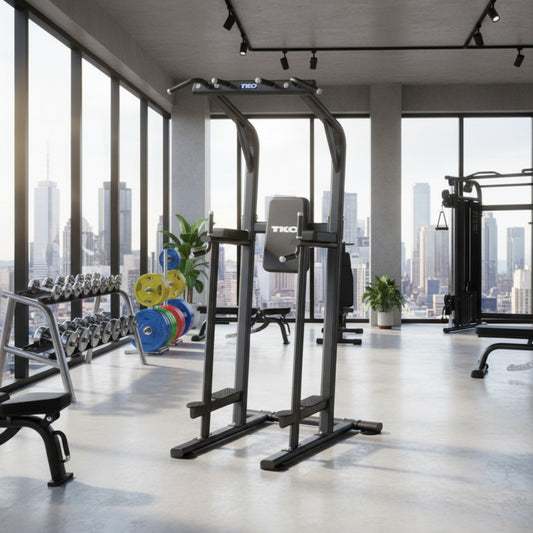 TKO 870VKR2-BK Commercial VKR Power Tower in gym