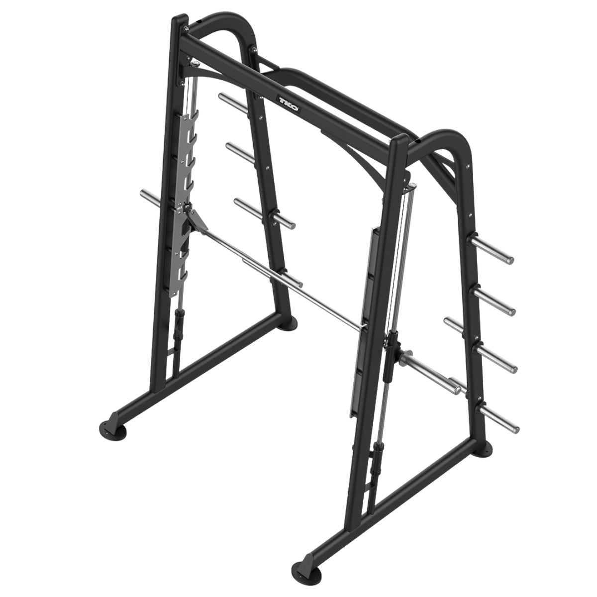 TKO 872SM-BK Signature Plate Loaded Smith Machine on white background