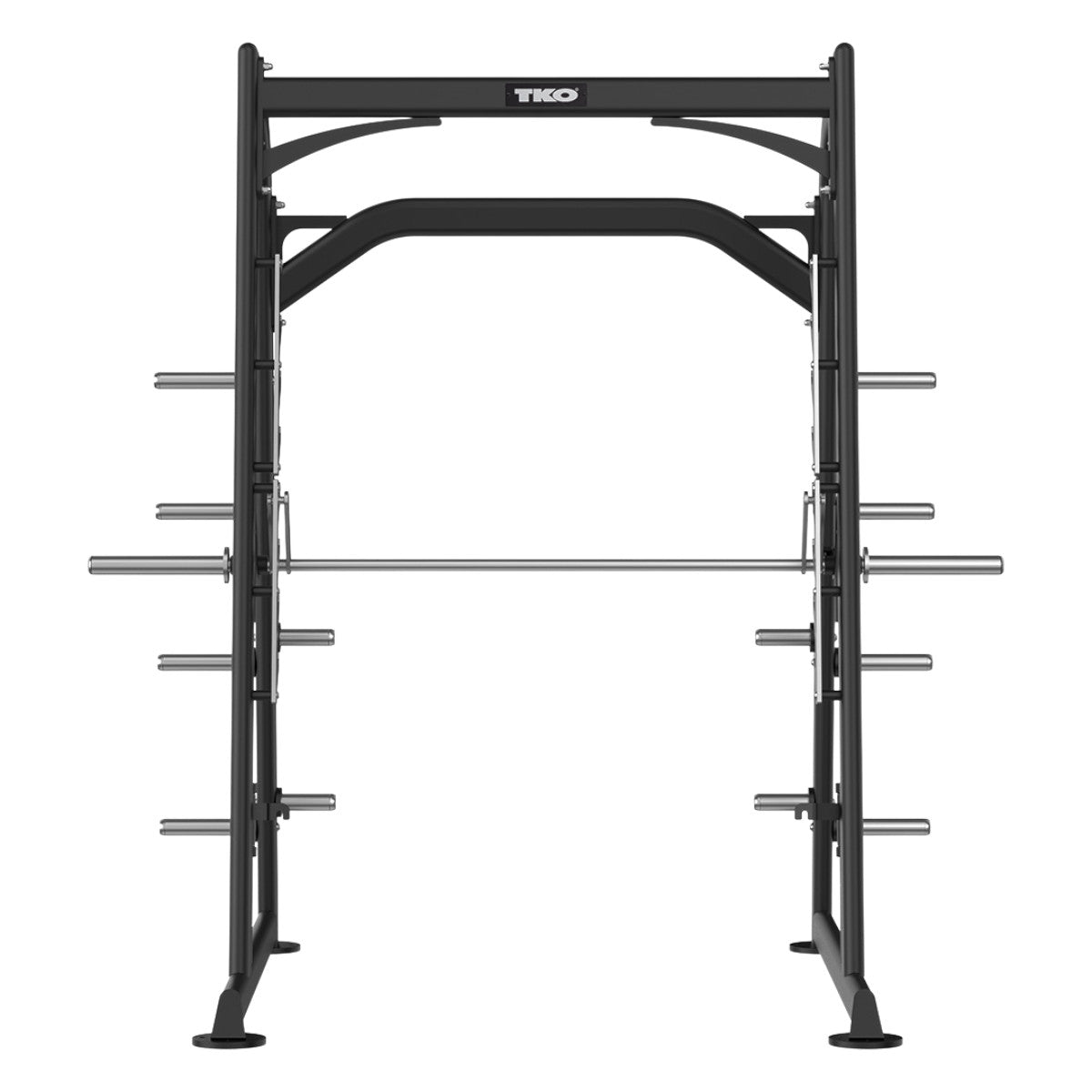 TKO 872SM-BK Signature Plate Loaded Smith Machine on white background