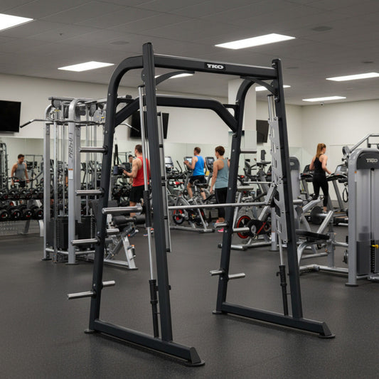 TKO 872SM-BK Signature Plate Loaded Smith Machine gym