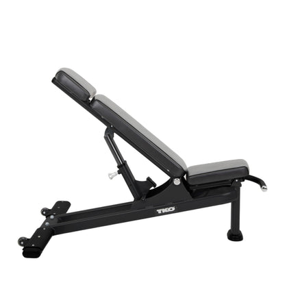 TKO 874MA-BK Commercial Multi-Angle Bench side view on white background
