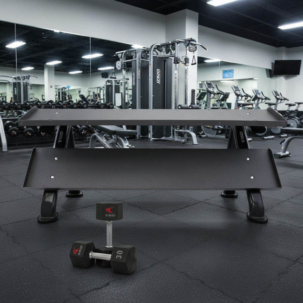 TKO-889HDR-BK shown in gym setting