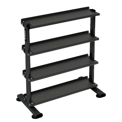 TKO 895KR-4B 4 Tier Universal Vertical Kettlebell & Storage Rack on white background
