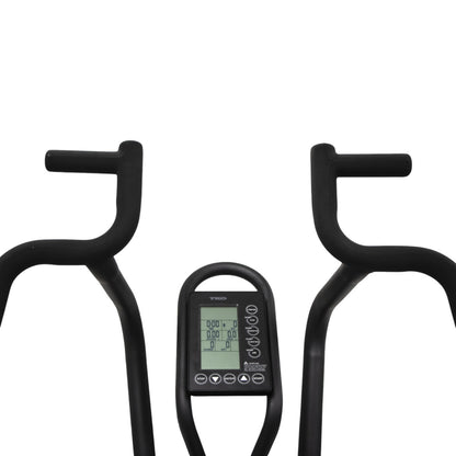 TKO 8AB AirRaid Bike handles with digital display on a white background