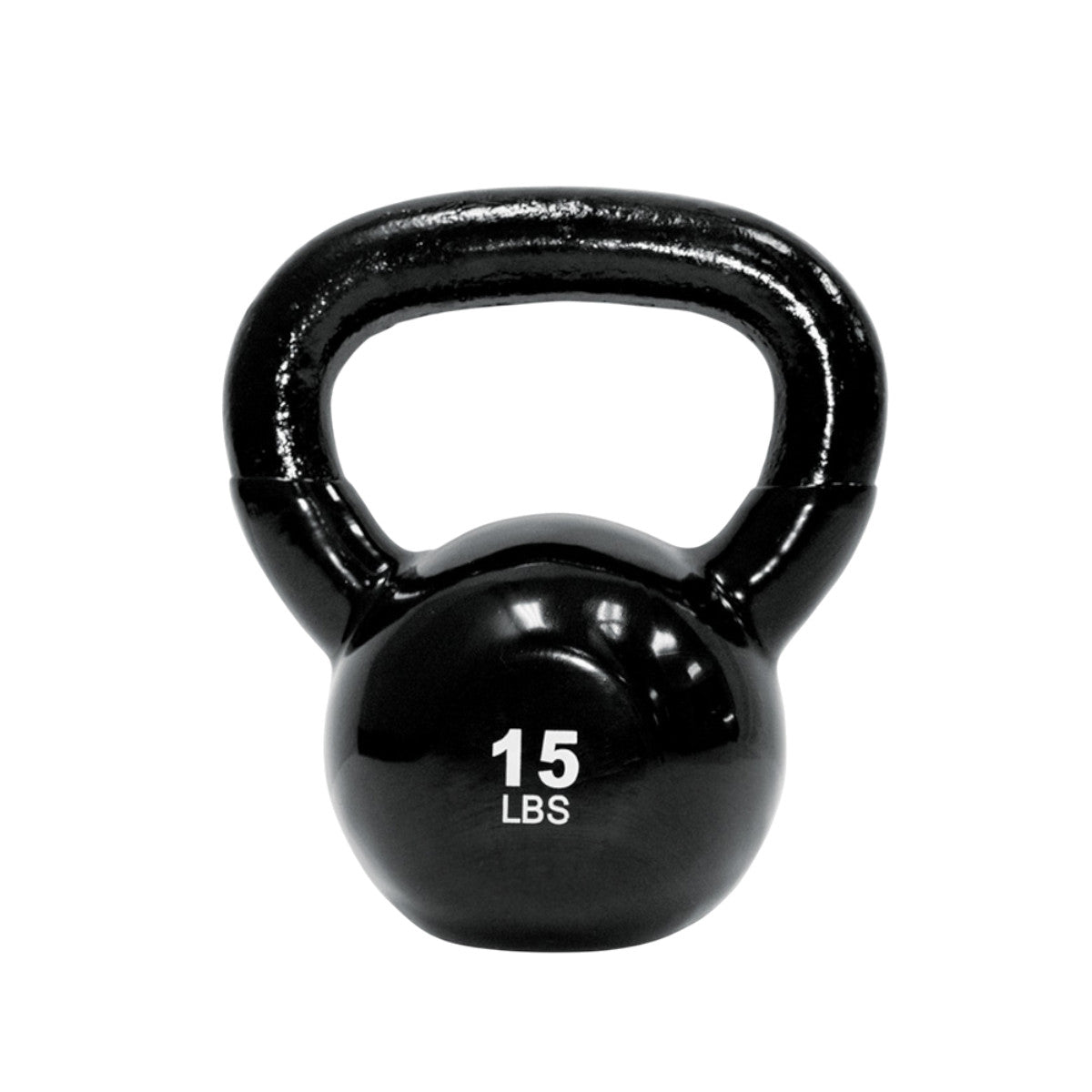 TKO Kettlebell 857KBV 15lb on white background