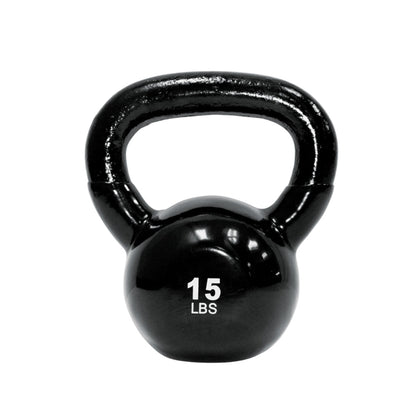 TKO Kettlebell 857KBV 15lb on white background