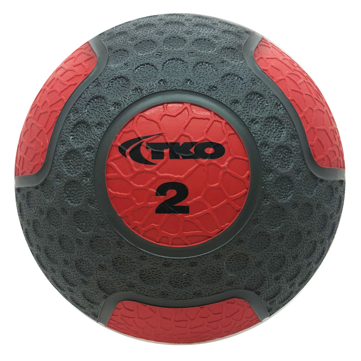 TKO Medicine ball 509CMB 2 lb on white background