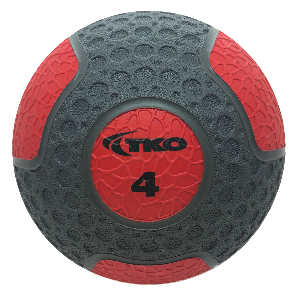 TKO Medicine ball 509CMB 4 lb on white background