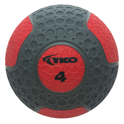 TKO Medicine ball 509CMB 4 lb on white background