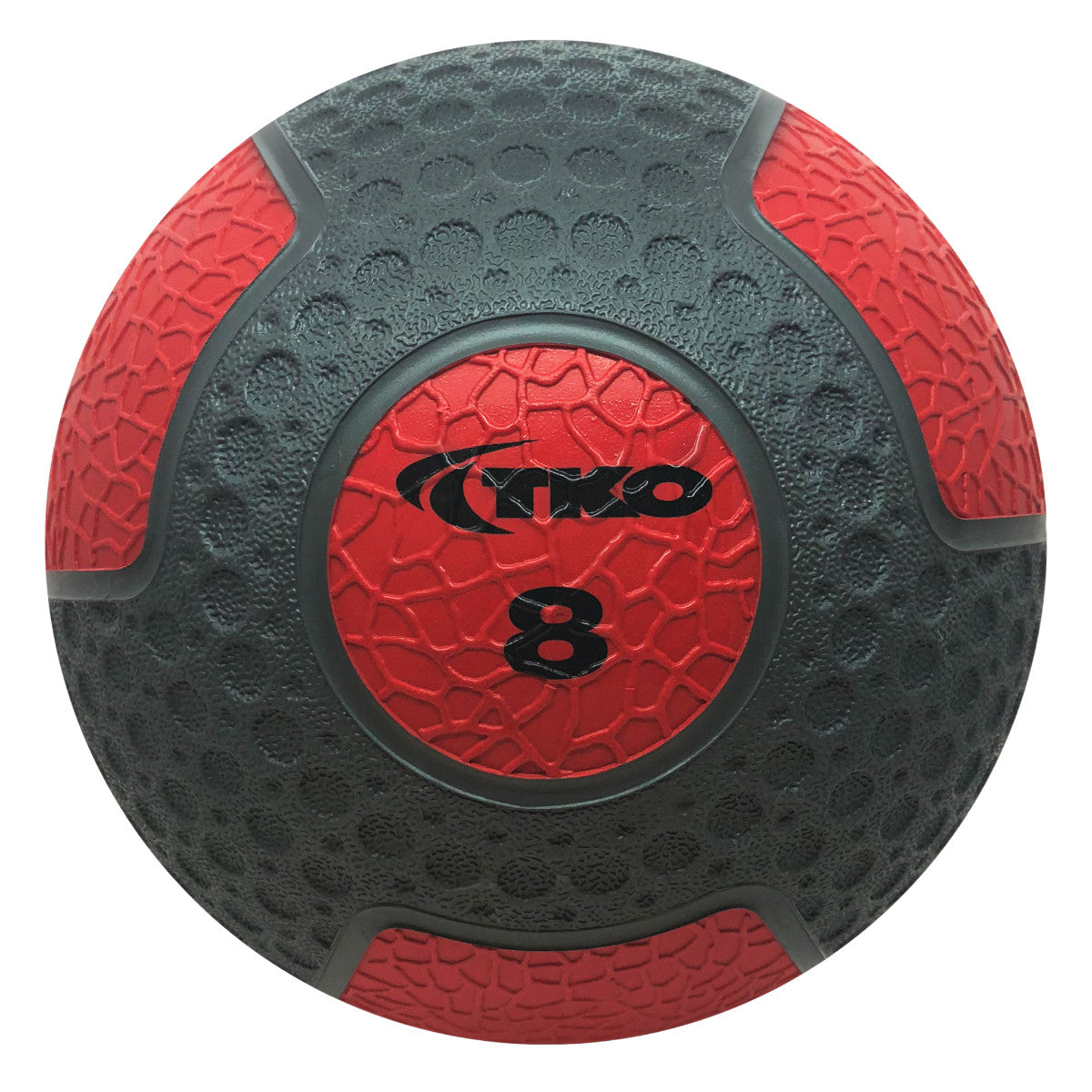TKO Medicine ball 509CMB 8 lb on white background