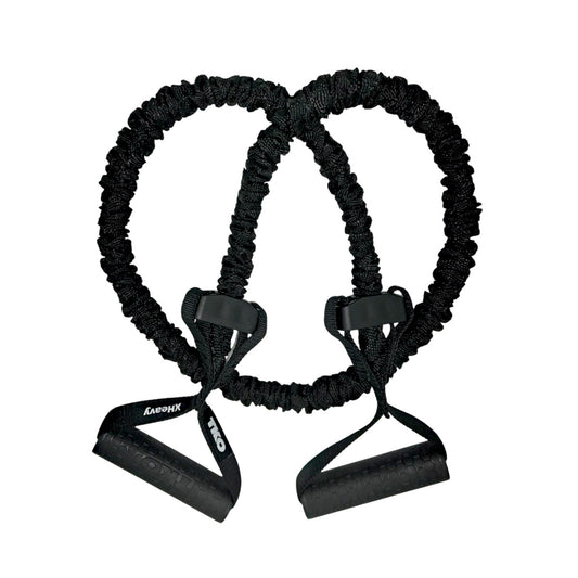 TKO Black Resistance Cord 3224 on white background