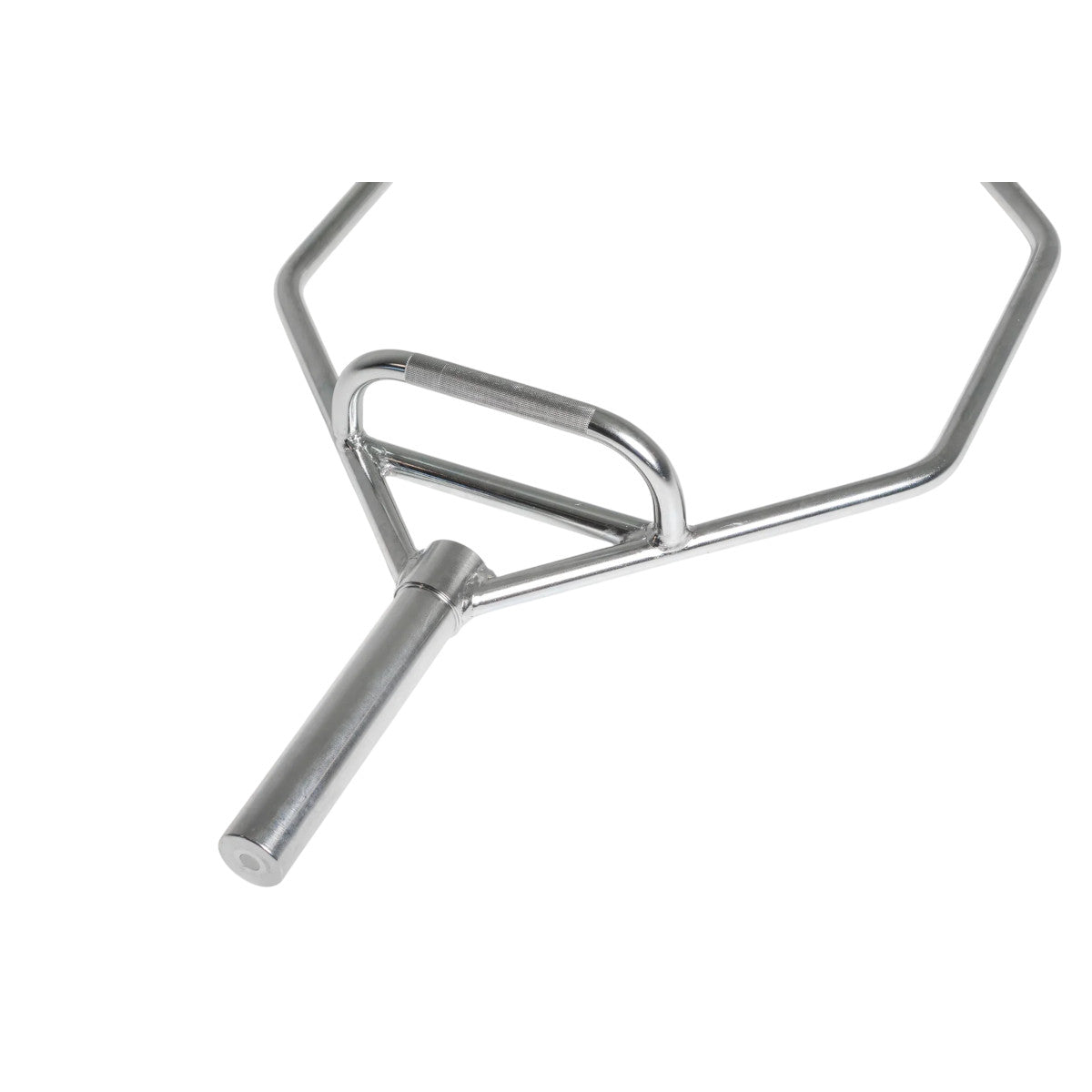 Troy Barbell VTX AOT-56 Olympic Hex Bar side view.