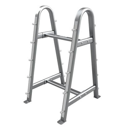 Troy Barbell BB-10-silver Silver Fixed Barbell Rack.